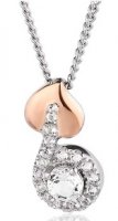Clogau - Tree Of Life, Cubic Zirconia Set, Sterling Silver - Rose Gold - Vine Necklace
