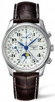 Longines - Master, Stainless Steel - Leather - Auto Watch, Size 40mm L26734783