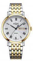 Rotary - Dress, Yellow Gold Plated - Stainless Steel - Quartz Watch, Size 37mm GB05421-01