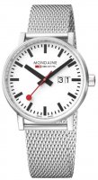 Mondaine - EVO2 40, Stainless Steel - Big Date Mesh Bracelet Watch, Size 40mm MSE40210SM