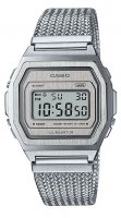 Casio - Stainless Steel - Quartz Digital Watch, Size 38mm A1000MA-7EF