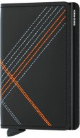 Secrid - Slimwallet, Aluminium Wallet SSt-Linea-Orange