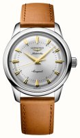 Longines - Conquest Heritage, Stainless Steel - Leather - Auto Watch, Size 38mm L16494722