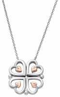 Clogau - TREE OF LIFE HEART, Sterling Silver necklace 3STOL0623