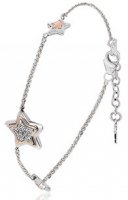 Clogau - David Emanuel, Swarovski Set, Silver Star Bracelet