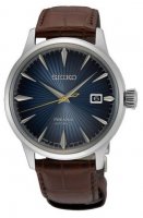 Seiko - Presage Cocktail Time, Stainless Steel - Leather - Auto Watch, Size 40.5mm SRPK15J1