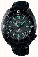 Seiko - Prospex Black Series Tortoise, Stainless Steel - IP Automatic & Manual Winding Watch, Size 42.4mm SRPH99K1
