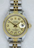 Antique Guest and Philips - Stainless Steel Rolex Lady Datejust PKT1598