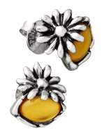 Giovanni Raspini - Daisy, Sterling Silver Earrings 11743