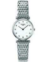 Longines - La Grande Classique, Diamond Set, Stainless Steel - Stainless Steel/Tungsten - 12 Top Wesselton VS-SI diamonds 0.048ct Quartz Watch, Size 29.6mm L42094876