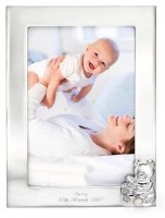 Gecko - Silver Plated TEDDY BEAR PICTURE FRAME Y414