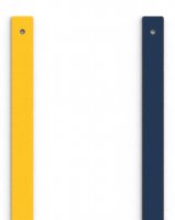 Les Georgettes Paris - Leather - Sun/Navy Blue Strap Insert, Size 8mm 703215299A4000