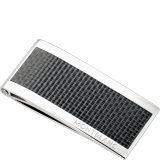 Montblanc - Stainless Steel Carbon Inlay Money Clip