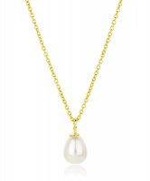 Claudia Bradby - Favourite, Pearl Set, Yellow Gold Plated - Necklace CBNL0335