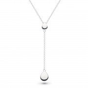 Kit Heath - Coast, Sterling Silver Pebble Lariat Necklace 90191RP028 90191RP028 90191RP028