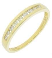 Guest and Philips - D 25pt 9st Set, Yellow Gold - 9ct HET Ring, Size N 09RIDI80883