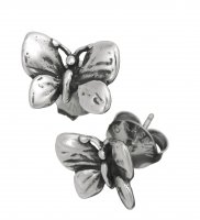 Giovanni Raspini - Mini Butterflies, Sterling Silver Stud Earrings 07995