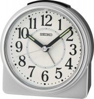 Seiko - Beep Alarm, Plastic/Silicone Quartz Clock QHE198S
