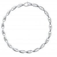 Georg Jensen - Reflect, Sterling Silver - Slim Bracelet, Size L 20001097000L
