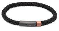 Unique - Leather Bracelet B505BL-21CM