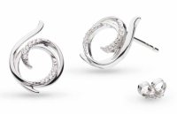 Kit Heath - Cubic Zirconia Set, Sterling Silver - Rhodium Plated - earrings 30235cz