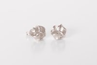 Guest and Philips - White Gold 9ct Knot Earring - E30WHITE