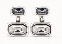 Uno de 50 - Boa, Swarovski Crystal Set, Silver Plated - Stud Earrings PEN0786MCLMTL0U
