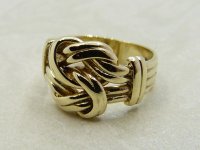 Antique Guest and Philips - Yellow Gold Knot Ring R5210