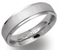 Unique - Stainless Steel Ring Size 70
