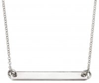 Gecko - Sterling Silver ID Bar Necklace