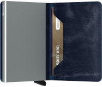 Secrid - Slimwallet, Aluminium Wallet SV-Blue