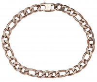 Unique - Rose Gold Plated - Bracelet, Size 21cm LAB-184-21CM