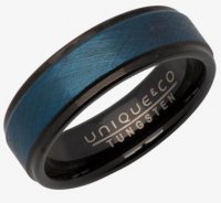 Unique - Tungsten IP Plated Ring TUR-73-66