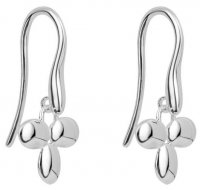 Gecko - Sterling Silver Petal Hook Earrings E6324