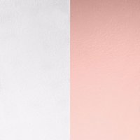 Les Georgettes Paris - Leather Band Light Grey/Light Pink Strap, Size 40mm - 702145799MP000