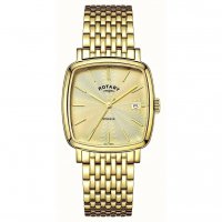 Rotary - Dress, Yellow Gold Plated - Stainless Steel - Quartz Watch, Size 33mm GB05308-03