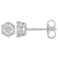 Guest and Philips - 50pt Diamond Set, White Gold - EARRINGS 09EASD82097