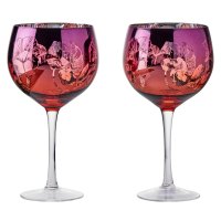 Guest and Philips - Bloom, Glass/Crystal - 2 Gin Glasses, Size 115Ã115Ã220 mm ART52130ST2