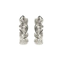 Guest and Philips - Diamond 0.21 Set, White Gold - 18ct Huggie Earring