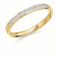 Guest and Philips - Dia 0.20 Gsi Set, Yellow Gold - 18ct PC HET Ring, Size L