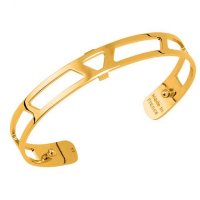 Les Georgettes Paris - Ibiza, Brass - Yellow Gold Plated - Bangle, Size 8mm 70316890100000