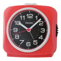 Seiko - Beep, Plastic/Silicone Quartz Alarm Clock QHE194R