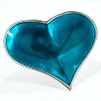 Guest and Philips - Aqua Heart, Aluminium - Dish Large, Size 25cm 12583-B