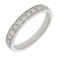 Guest and Philips - 9CT 0.50PTS 14STONE, Diamond Set, White Gold - RING, Size L 09RIDI67714