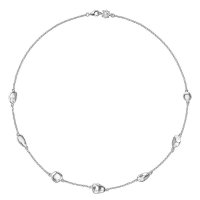 Dower and Hall - Sterling Silver necklace - PEBN1-S-18