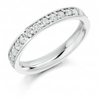 Guest and Philips - Platinum and Diamond FET Ring. - FET1545-PLT-M 1.00ct G SI