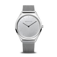 Bering - Ultra Slim, Stainless Steel Mesh Bracelet Watch 17039-000