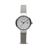 Bering - Solar, Stainless Steel/Tungsten Mesh Bracelet Watch 14426-001