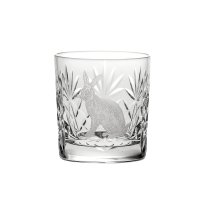 Royal Scot Crystal - Hare, Glass/Crystal - Whisky Tumblers, Size 84mm KIN1WHARE
