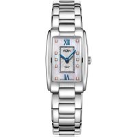 Rotary - Cambridge, D x 10 Set, Stainless Steel - MOP Quartz Watch, Size 21.5 x 33mm LB05435-07-D